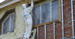 Утепление фасада ППУ в Новокуйбышевске - от 764 руб/кв м.